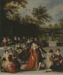 Caullery Louis de Allegory of the Five Sens  - Hermitage